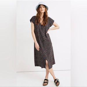 Madewell Easy Midi Dress in Fieldwalk Floral Size XS